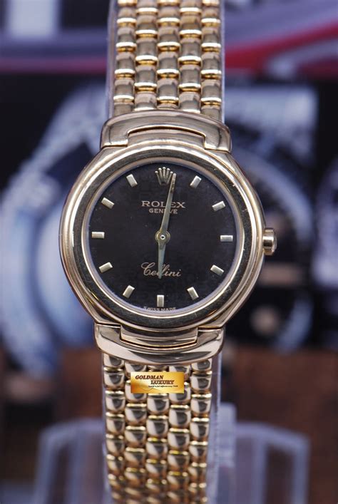 rolex geneve cellini gold watch